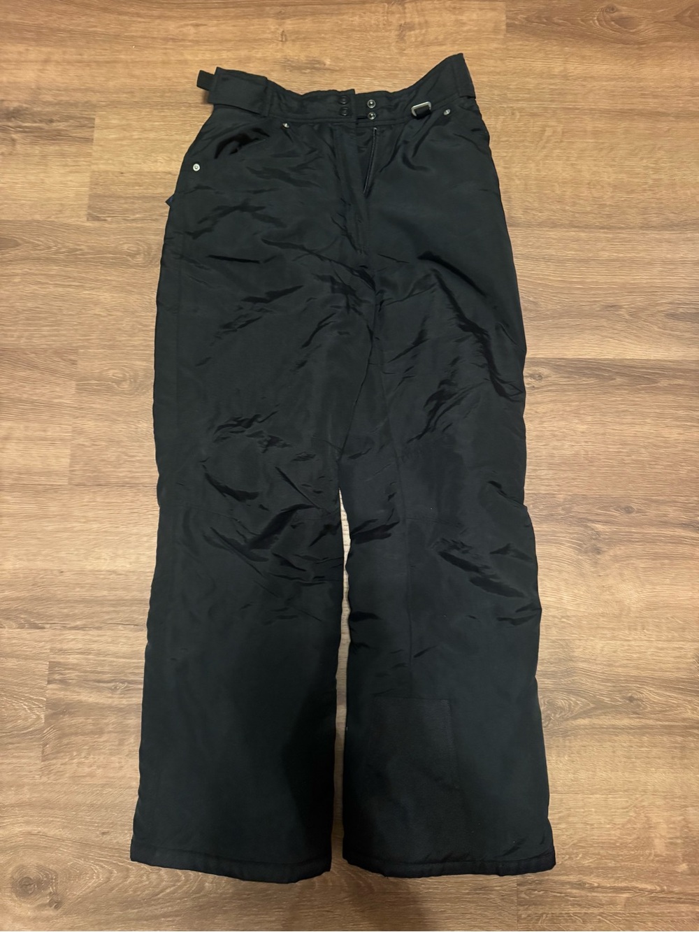 Men's Slalom Black Insulated Snow Pants - Unbranded